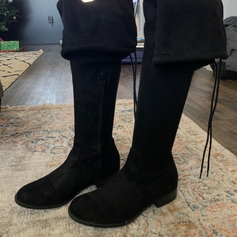 Knee high boots